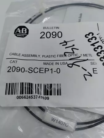 ALLEN BRADLEY 2090-SCEP1-0/E Fiber Optic Cable, 1 m (39 in), Ser. E 