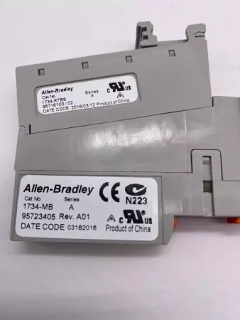 ALLEN BRADLEY 1734-MB SER. A TERMINAL BASE 