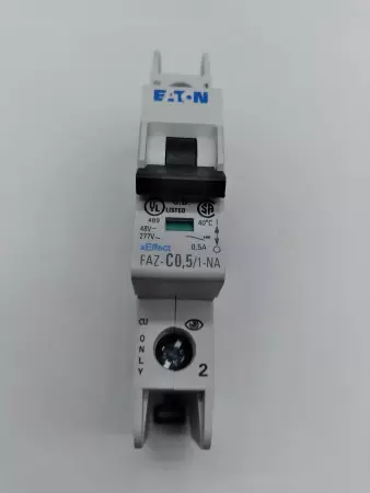  EATON FAZ-C0,5/1-NA CIRCUIT BREAKER 