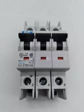 EATON FAZ-C10/3-NA MINIATURE CIRCUIT BREAKER 