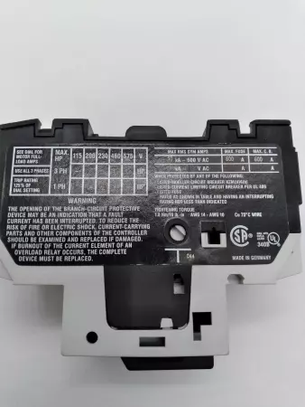  Moeller PKZM0-1.6 CIRCUIT BREAKER PKZ SERIES MOTOR PROTECTIVE 3-PHASE 