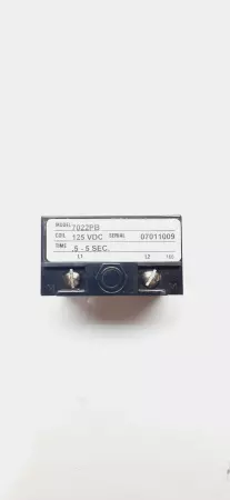 Agastat 7022PB Timing Relay  0.5-5 SEC. 125 VDC Cosmetic Sign 