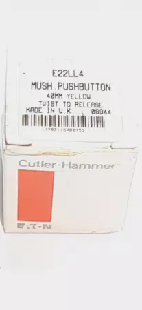 Cutler-Hammer E22LL4 Mush Pushbutton 