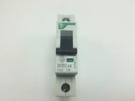 Moeller Electric FAZ-C6 6 Amp - 1 Pole - 230/400V Circuit Breaker 