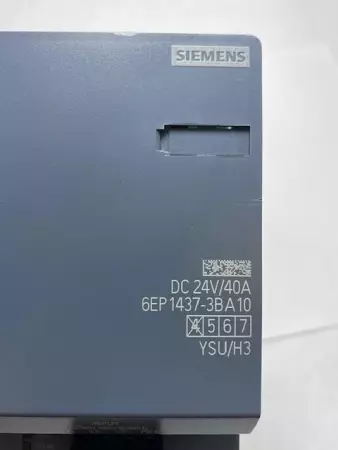  SIEMENS 6EP1437-3BA10 SITOP PSU8200 POWER SUPPLY 
