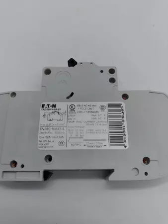 Eaton FAZ-C20/1-NA 1-Pole Circuit Breaker 