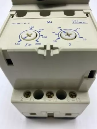  TELEMECANIQUE LD4-LC130BD W/ LB1-LC03M22 24V Motor Starter with Overload 