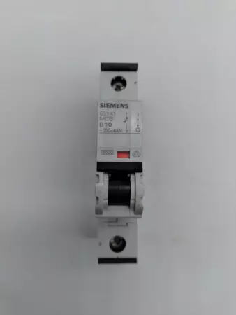  Siemens 5SY4110-8 1-Pole Circuit Breaker 230/400V 10Amp 