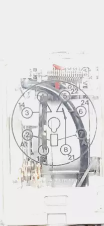 Allen-Bradley 700-HA32Z24 SER.A Relay Socket with Base 24VDC 10A 