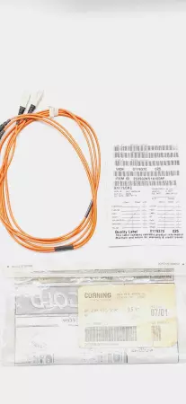 Corning 253902K5141006F Fiber Optic Cable Assembly 2F Zip STC/SCPC Length 1.83 M