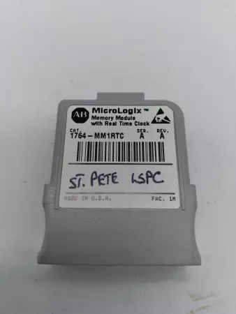 Allen-Bradley 1764-MM1RTC SER.A MicroLogix™ Memory Module 