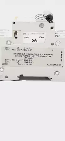 Merlin Gerin 60289 C60  D5A MULTI9 Circuit Breaker 3P 5A 240V 