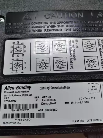 Allen-Bradley 1756-CN2 SER.C ControlLogix Communication Module 