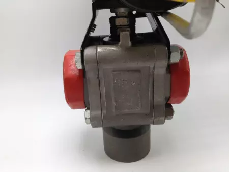 Worcester B-34WW2-R3 Pneumatic Valve Actuator w/Ball Valve & Limit Switch 
