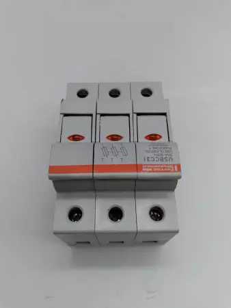 Ferraz-Shawmut USBCC31 3 Fuse Holder Module with Light Alarm 30Amp 