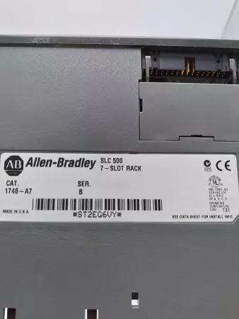 Allen-Bradley 1746-P2 Rack Mount Power Supply W/ 1746-A7 Slot Modular Chassis 