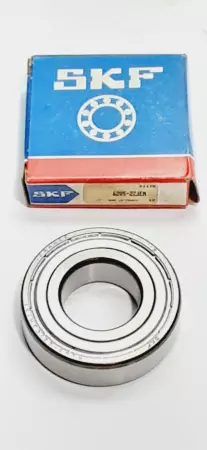 SKF 6205-2ZJEM Premium Metal Shielded Ball Bearing, 20x42x12mm 