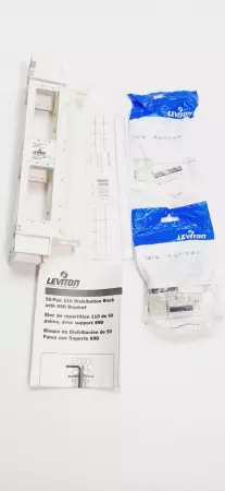 Leviton 47690-110 110 Type Connector Phone Distribution Wiring Block 89D Base 