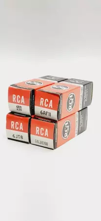 RCA 6AL3-EY88/6Z106J10/6AF11/6JT8 Electron Tube Lot of 4