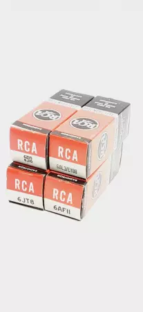 RCA 6AL3-EY88/6Z106J10/6AF11/6JT8 Electron Tube Lot of 4