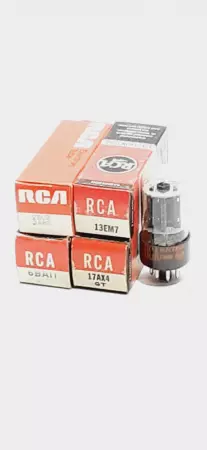 RCA 174X4GT/6BA11/2BU2/2AH2/13EM7 Electron Tube Lot of 4