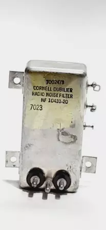 Cornell Dubilier NF 10431-20 Radio Noise Filter 