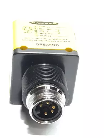 Banner OPBA5QD Mini Beam Photoelectric Sensor Power Block 