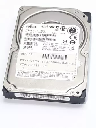 Fujitsu MBB2073RC Hard Drive 