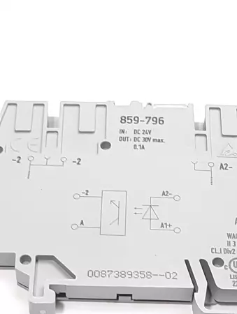 Wago WAGO09ATEX859000X Solid State Ultra-thin Relay 0.1A/3-30VDC Lot of 5