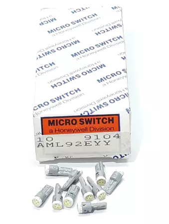 Micro Switch AML92EYY Light Emitting Diode Connectors Box of 10 