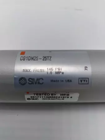  SMC CG1DN25-25TZ Air Cylinder 25mm Bore 25mm Stroke 