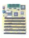  386 PC Chips M396F V2.2 mini Motherboard w Intel 386SX-20 CPU & 1 MB RAM 