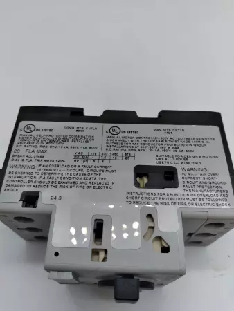  Allen-Bradley 140M-C2E-C20 SER.B CIRCUIT BREAKER MOTOR PROTECTION TESTED 