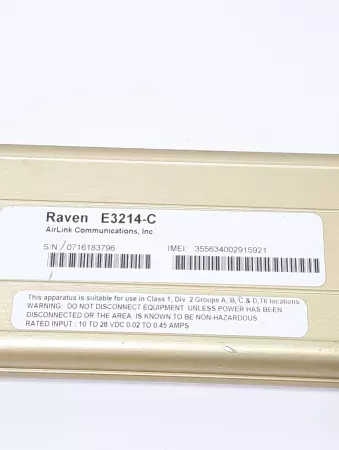 AirLink Communications E3214-C Raven Cellular Modem