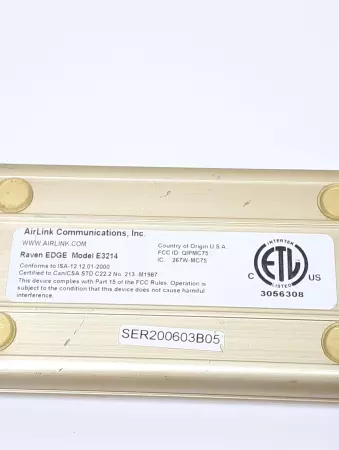 AirLink Communications E3214-C Raven Cellular Modem