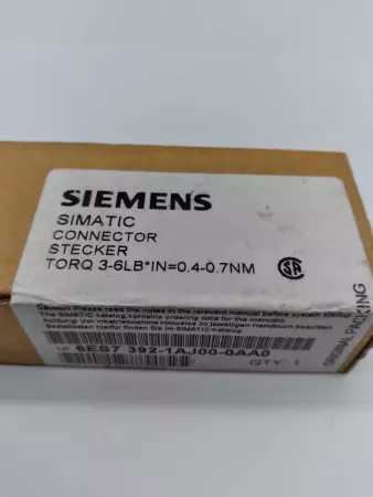 NEW  6ES7-392-1AJ00-0AA0 Front Connector S7-300 