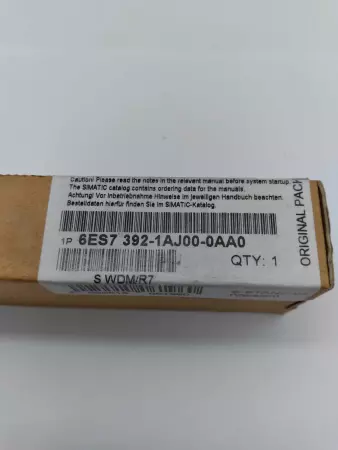 NEW  6ES7-392-1AJ00-0AA0 Front Connector S7-300 