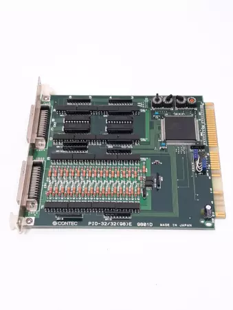 Contec PIO-32/32(98)E 9801D In/Out Interface Circuit Board 