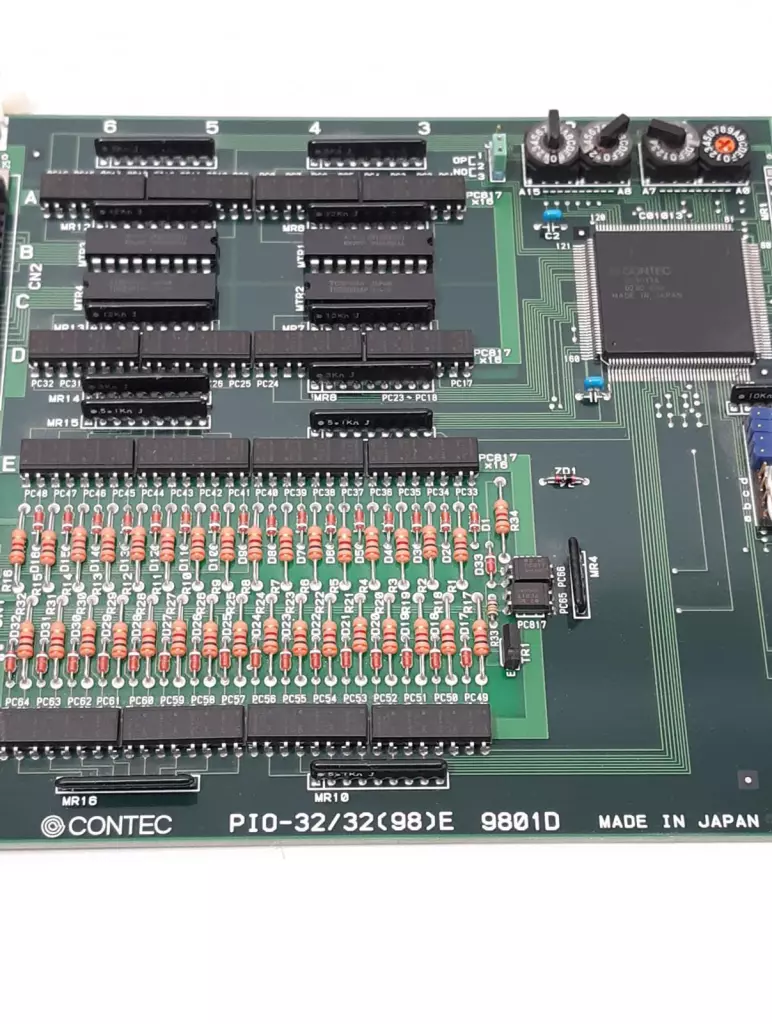 Contec PIO-32/32(98)E 9801D In/Out Interface Circuit Board 