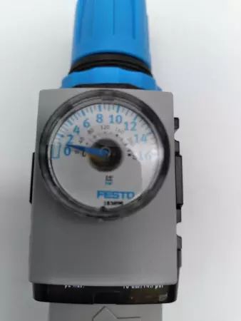 NEW Festo LFR-M1-G1/4-E10SG 179308 PNEUMATIC REGULATOR FILTER 10 BAR 145 PSI, 