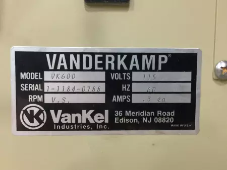 VanKel VK600 Vanderkamp® Dissolution Testing Station 
