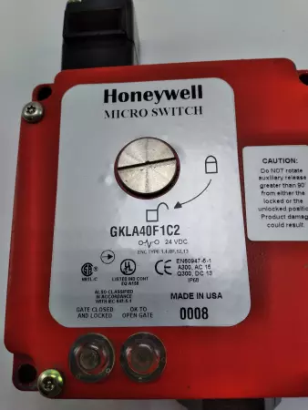 Honeywell GKLA40F1C2 Micro Switch Limit 