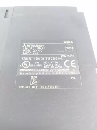 Mitsubishi QX40 Input Module 16-Point 