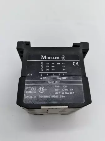 Moeller DIL ER-22 Mini Contactor Relay 4-Pole 24VDC 