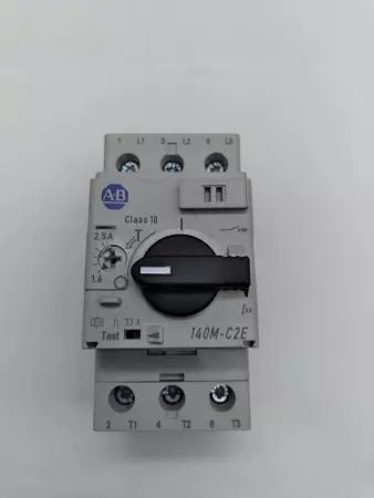 Allen-Bradley 140M-C2E-B25 SER.C Motor Protection Circuit Breaker 1.6-2.5 Amp 