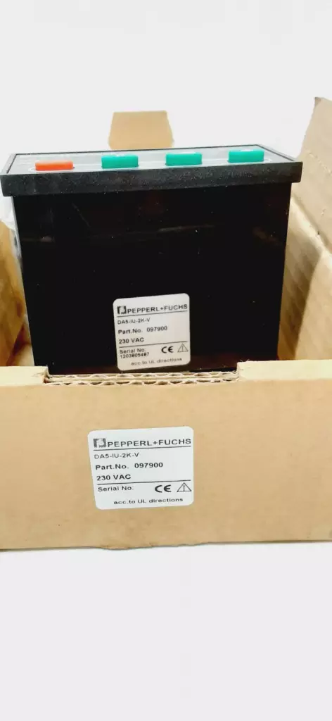 Pepperl Fuchs DA5-IU-2K-V 097900 Digital Control Input 90...260VAC Output 24VDC 