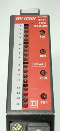 Square D ROM-221 SER.F2 Class 8030 SY/MAX Input Module 16-Channel 