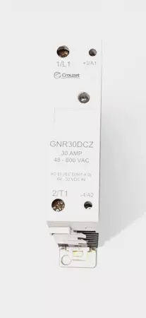 Crouzet GNR30DCZ DIN Mount Relay 30 Amp 48-600 VAC 