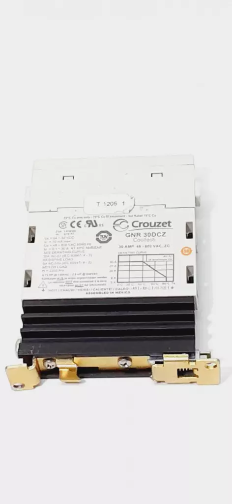 Crouzet GNR30DCZ DIN Mount Relay 30 Amp 48-600 VAC 