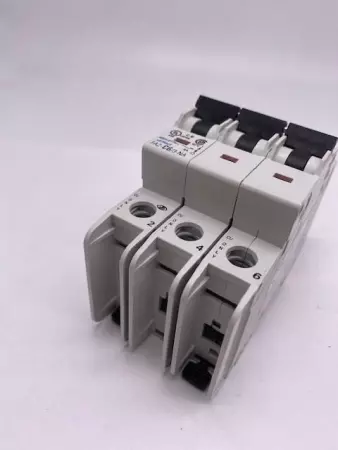 Moeller FAZ-C6/3-NA 3 Pole Circuit Breaker 